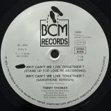Timmy Thomas – Why Can’t We Live Together? (Stand Up For Love! The 1990 Re-Recording) – BCM EU 12″