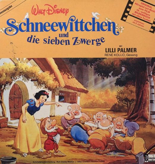 Petra Schmidt-Decker (Walt Disney) - Schneewittchen Und Die Sieben Zwerge - Disneyland GER/FR LP