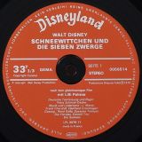 Petra Schmidt-Decker (Walt Disney) – Schneewittchen Und Die Sieben Zwerge – Disneyland GER/FR LP