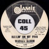 Warren Bloom And The Sea Of Galilee Singers – Natural Sinner b/w Rollin’ On My Own – 	Jamie DJ 7″