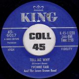 Yvonne Fair And The James Brown Band – Tell Me Why b/w You Can Make It If You Try – King 7″