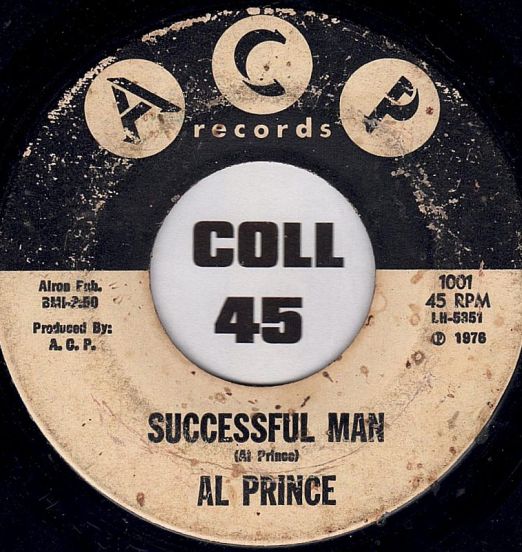Al Prince - Successful Man b/w The Window Pane - ACP 7"