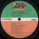 Aretha Franklin – Aretha Franklin’s Greatest Hits – Atlantic LP