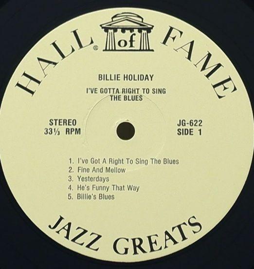 BillieHoliday-IveGottaRightToSingTheBluesLABEL