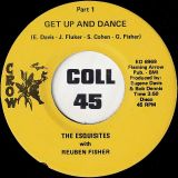 The Esquisites with Reuben Fisher – Get Up And Dance Pt.1 b/w Pt.2 – Crow 7″