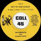 The Esquisites with Reuben Fisher – Get Up And Dance Pt.1 b/w Pt.2 – Crow 7″