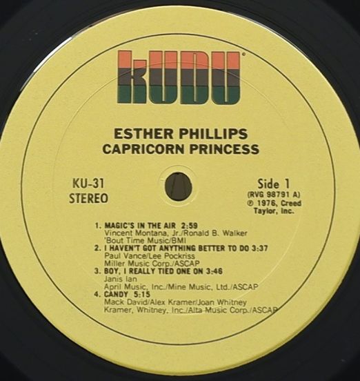 CapricornPrincess-EstherPhillipsLABEL
