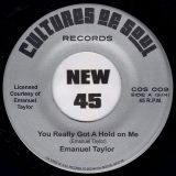 Emanuel Taylor – You Really Got A Hold On Me b/w Society – Cultures Of Soul 7″
