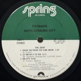 Fatback – Brite Lites, Big City – Spring LP