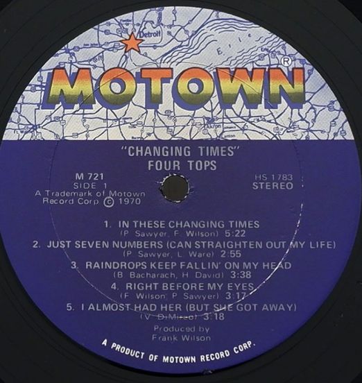 FourTops-ChangingTimesLABEL