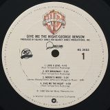 George Benson – Give Me The Night – Warner Bros LP
