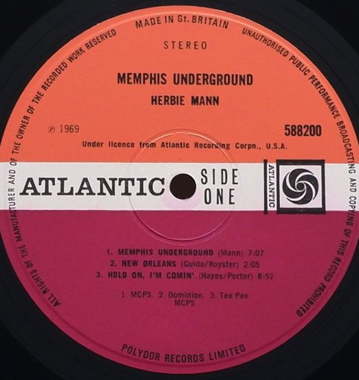 HerbieMann-MemphisUndergroundLABEL