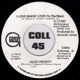 High Inergy – I Love Makin’ Love (To The Music) b/w Same – Gordy DJ 7″