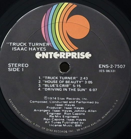IsaacHayes-TruckTurnerLABEL