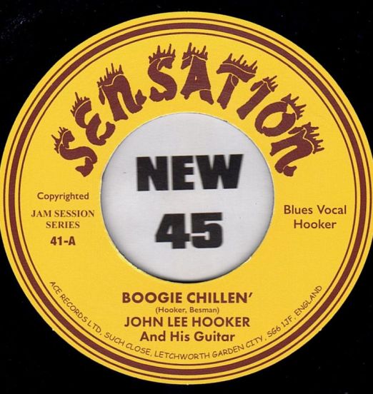 John Lee Hooker - Boogie Chillen' b/w Boogie Chillen' #2 - Ace UK 7"