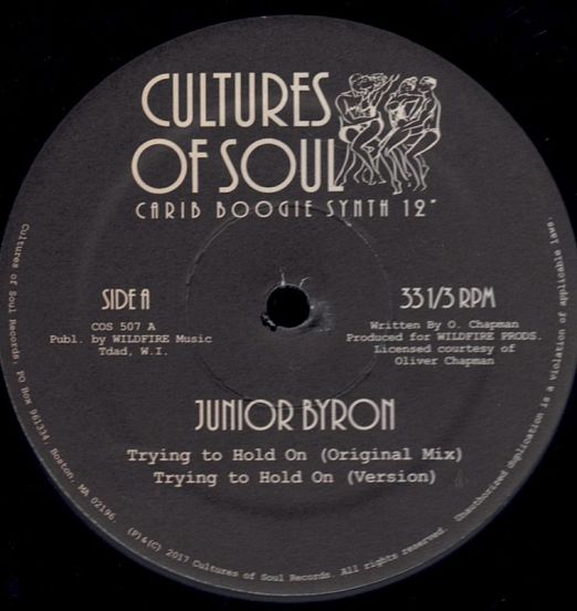 Junior Brown - Trying To Hold On - Cultures Of Soul 12"