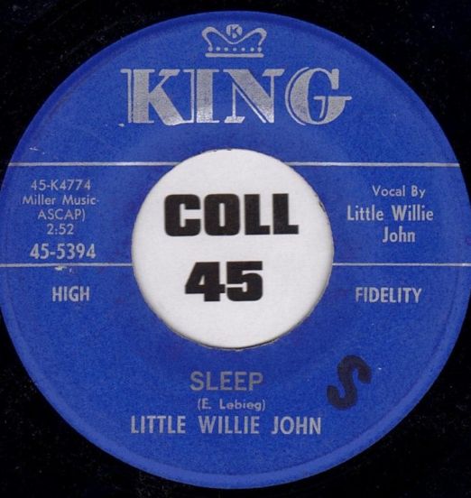 Little Willie John - Sleep b/w There's A Difference - King 7"
