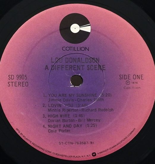 LouDonaldson-ADifferentSceneLABEL