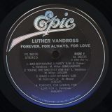 Luther Vandross – Forever, For Always, For Love – Epic LP