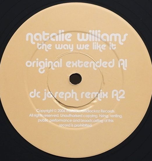 NatalieWilliams-TheWayWeLikeItLABEL