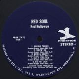 Red Holloway – Red Soul – Prestige LP