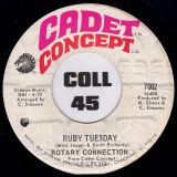 Rotary Connection – Soul Man b/w Ruby Tuesday – Cadet Concept 7″