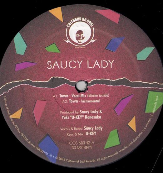 Saucy Lady - Town b/w Honey B - Cultures Of Soul 12"