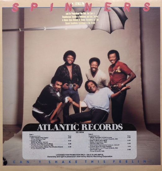 Spinners - Can't Shake This Feelin' - Atlantic DJ LP