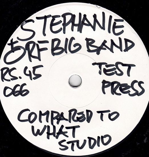 *ONE COPY!* Stefanie & ORF Big Band - Compared To What b/w Compared To What Alt. Version - Record Shack AT DJ FIRST TEST PRESS 7"