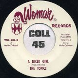 Stella & The Gazelles – I’m Not In Love With You Anymore b/w The Topics – A Nicer Girl – Womar 7″