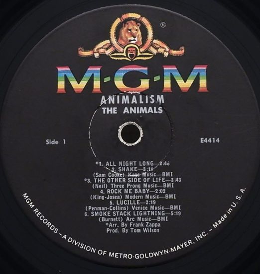 TheAnimals-AnimalismLABEL