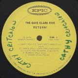The Dave Clark Five – The Dave Clark Five Return! – Epic LP