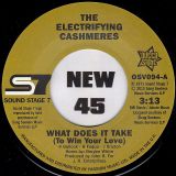 The Electrifying Cashmeres – What Does It Take (To Win Your Love) b/w Continental Showstoppers – Not Too Young – Outta Sight UK 7″