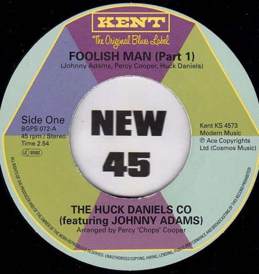 Huck Daniels - Foolish Man (Part 1&2) - BGP UK 7"