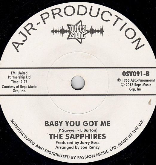 TheSapphires-BabyYouGotMeDJLABELB