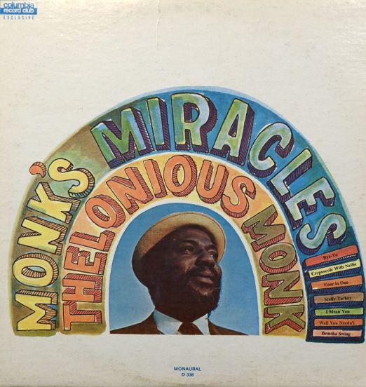 Thelonious Monk - Monk's Miracles - Columbia LP