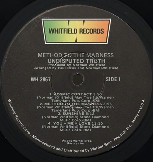 UndisputedTruth-MethodToTheMadnessLABEL