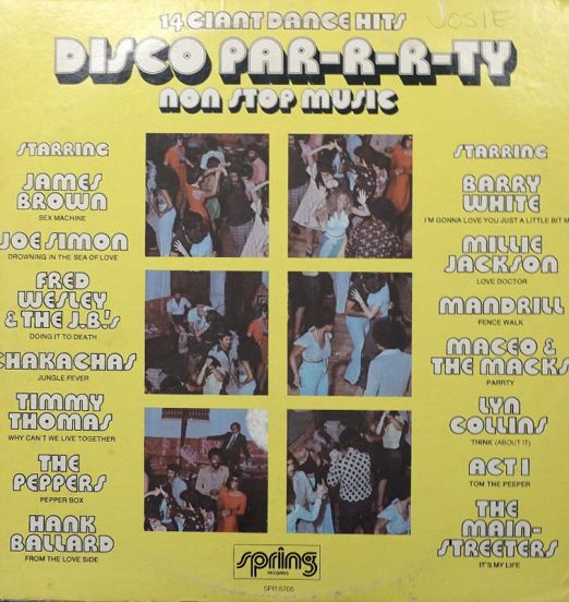 VA - Disco Par-r-r-ty - Spring LP
