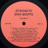 VA – Dynamite Doo Wopps Vol. 5 – Dynamite Doo Wopps LP