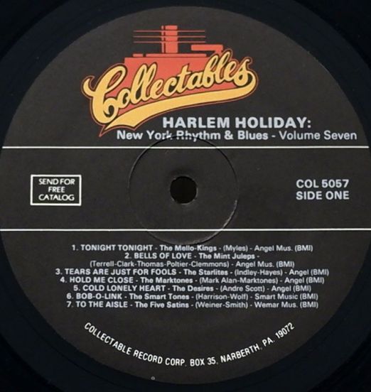 VA-HarlemHolidayNewYorkRnBVol7LABEL