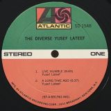 Yusef Lateef – The Diverse Yusef Lateef – Atlantic LP