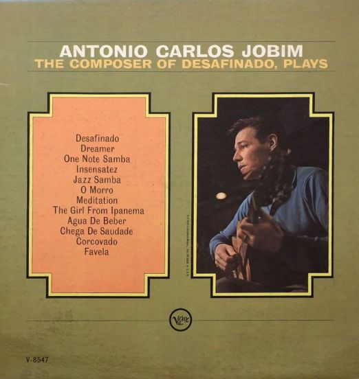 Antonio Carlos Jobim - The Composer Of Desafinado, Plays - Verve LP