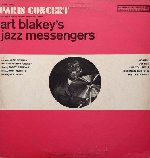 Art Blakey's Jazz Messengers - Paris Concert - Columbia Special Products LP