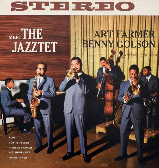Art Farmer, Benny Golson, The Jazztet - Meet The Jazztet - Argo LP