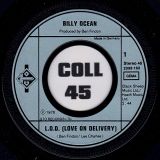 Billy Ocean – L.O.D. (Love On Delivery) b/w Mr Business Man – GTO GER 7″