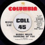 Buddy Miles – Thinking Of You STEREO b/w MONO Version – Columbia DJ 7″