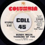 Buddy Miles – Thinking Of You STEREO b/w MONO Version – Columbia DJ 7″