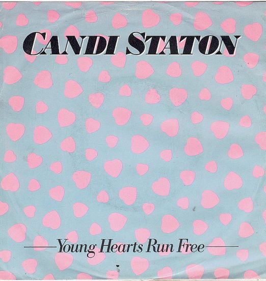 Candi Staton - Young Hearts Run Free (Original Version) b/w Young Hearts Run Free (M&M Mix Eighty-Six) - Warner Bros. UK 7"