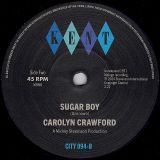 Carolyn Crawford – Get Up And Move b/w Sugar Boy – Kent Select UK 7″