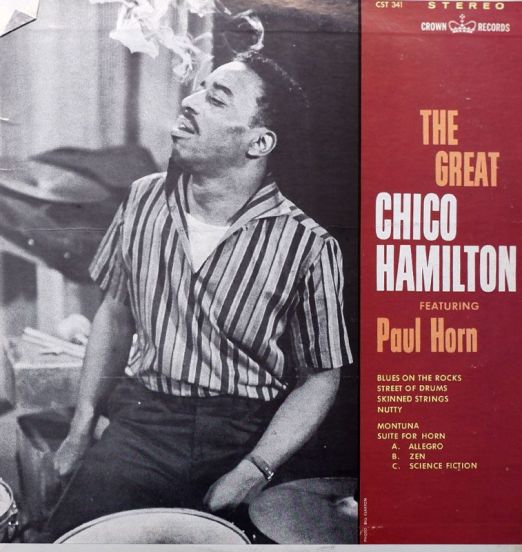 Chico Hamilton Featuring Paul Horn - The Great Chico Hamilton - Crown LP